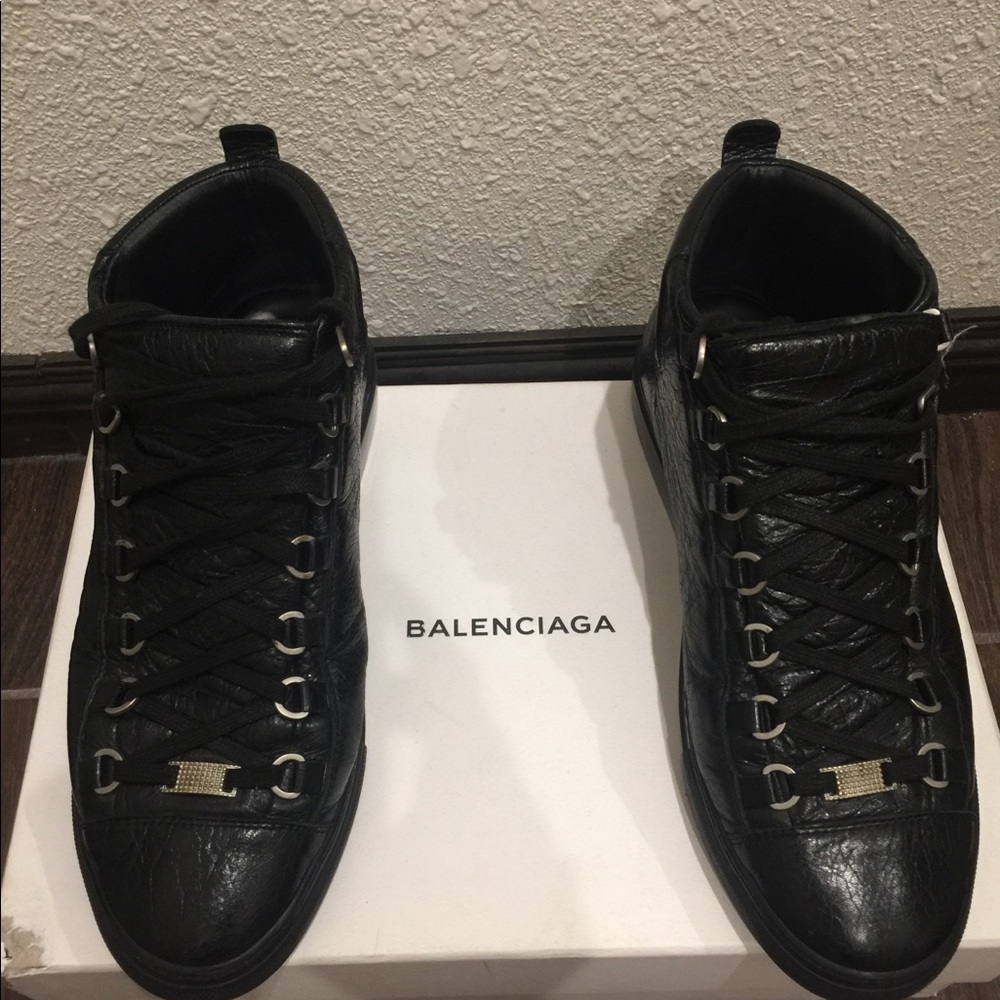 Balenciaga black Arenas size 41
